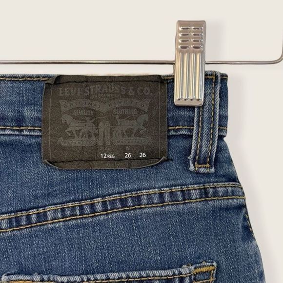 𝅺Levi's 511 Jeans - Slim Size‎ 12 R 26x26 - Picture 4 of 6